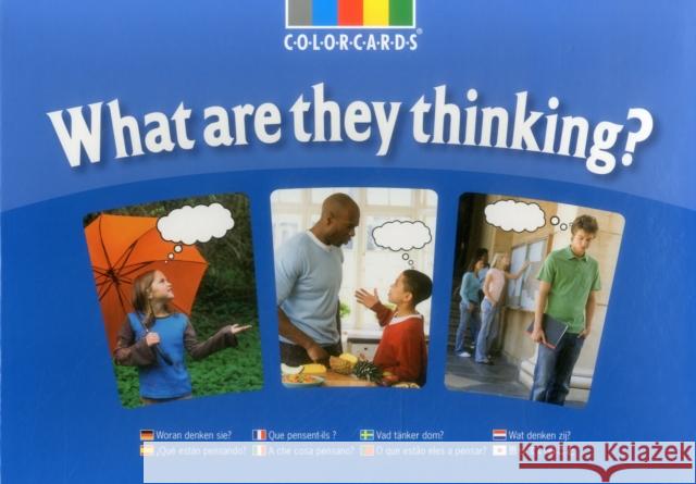 What Are They Thinking?: Colorcards Speechmark 9780863886959  - książka