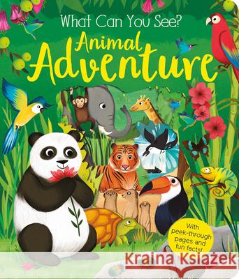 What Can You See? Animal Adventure Kate Ware, Maria Perera 9781680106497 Tiger Tales - książka