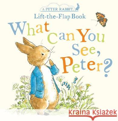 What Can You See, Peter?: A Peter Rabbit Lift-The-Flap Book Potter, Beatrix 9780241371732 Warne Frederick & Company - książka