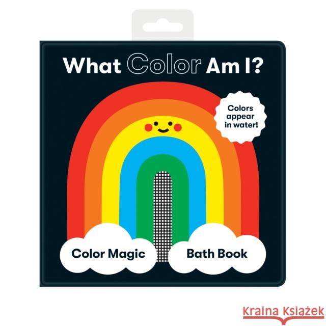 What Color Am I? Color Magic Bath Book Mudpuppy 9780735365247 Galison - książka