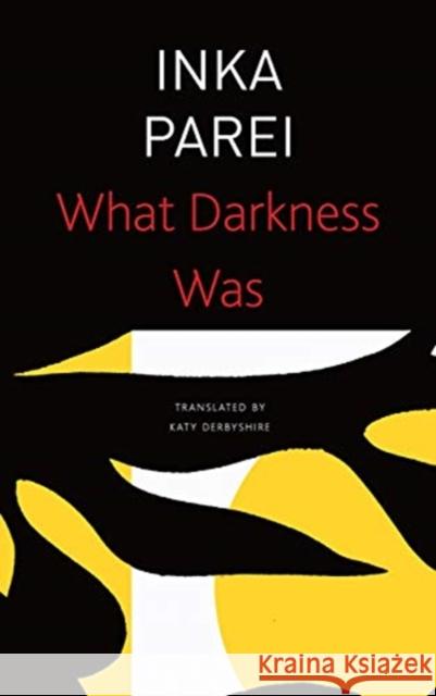 What Darkness Was Inka Parei Katy Derbyshire 9780857428325 Seagull Books London Ltd - książka