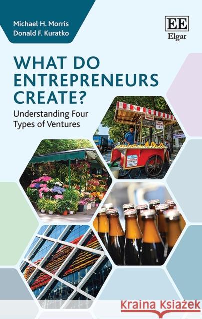 What do Entrepreneurs Create?: Understanding Four Types of Ventures Michael H. Morris Donald F. Kuratko  9781789900217 Edward Elgar Publishing Ltd - książka