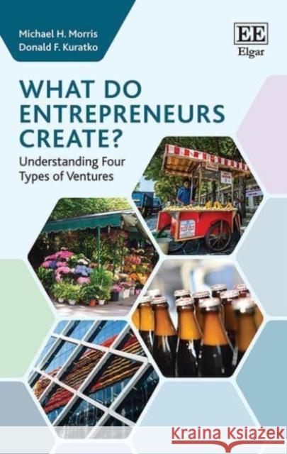 What do Entrepreneurs Create?: Understanding Four Types of Ventures Michael H. Morris Donald F. Kuratko  9781800888418 Edward Elgar Publishing Ltd - książka
