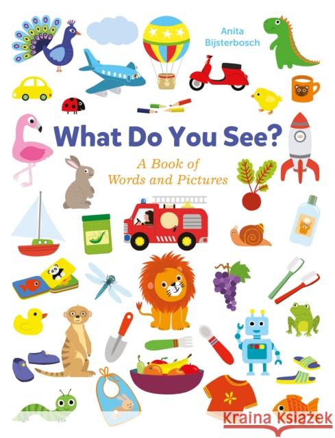What Do You See? a Book Full of Words and Pictures Anita Bijsterbosch 9781605376196 Clavis - książka