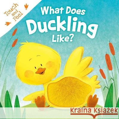What Does Duckling Like?: Touch & Feel Board Book Igloobooks                               Gabriel Cortina 9781803687469 Igloo Books - książka