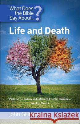 What Does the Bible Say about Life and Death Gillman, John 9781565484054 New City Press - książka