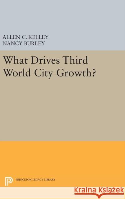 What Drives Third World City Growth? Allen C. Kelley Nancy Burley 9780691640334 Princeton University Press - książka