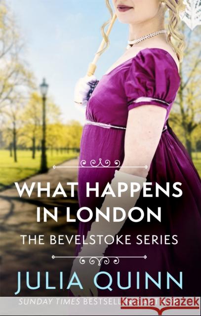 What Happens In London Julia Quinn 9780349430515 Little, Brown Book Group - książka