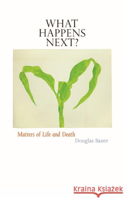 What Happens Next?: Matters of Life and Death Douglas Bauer 9781609381837 University of Iowa Press - książka