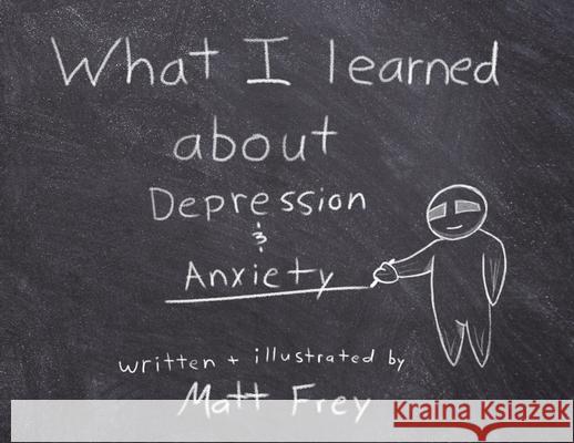 What I Learned About Depression & Anxiety Matt Frey 9781633373730 Proving Press - książka