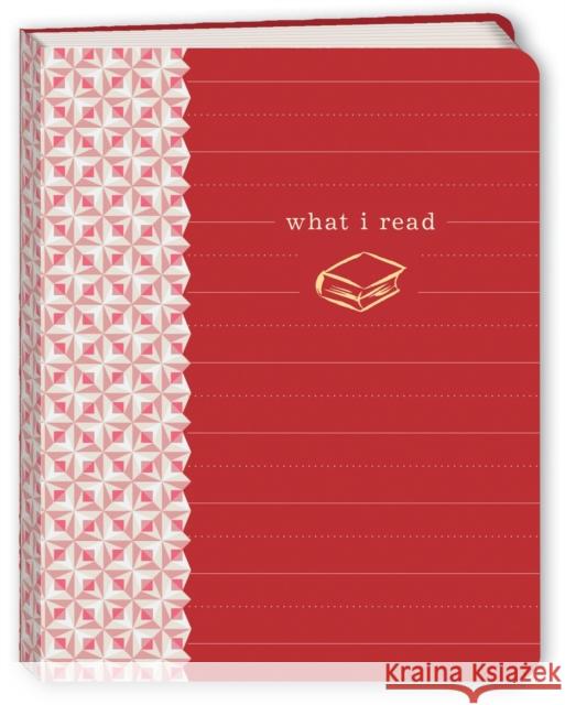 What I Read (Red) Mini Journal Potter Gift 9780307407238 Random House USA Inc - książka