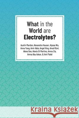 What in the World are Electrolytes? Austin Mardon Alexandra Hauser Alyssa Wu 9781773692364 Golden Meteorite Press - książka