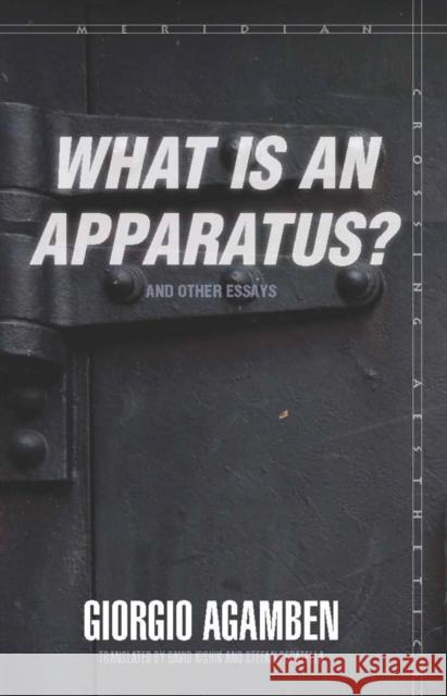 What Is an Apparatus?