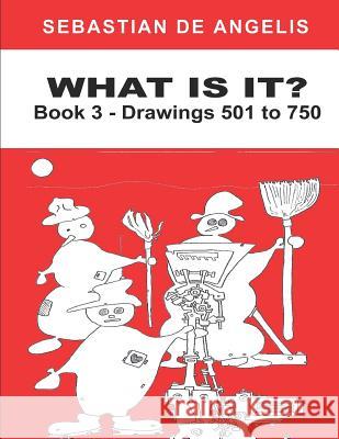 What Is It Book 3: Drawings 501 to 750 Sebastian d 9780967994758 Not Avail - książka