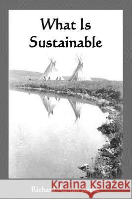 What Is Sustainable: Remembering Our Way Home Richard Adrian Reese 9781466215504 Createspace - książka
