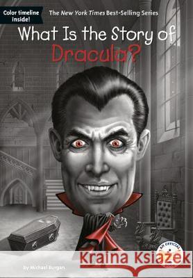 What Is the Story of Dracula? Michael Burgan Who Hq                                   David Malan 9781524788452 Penguin Workshop - książka