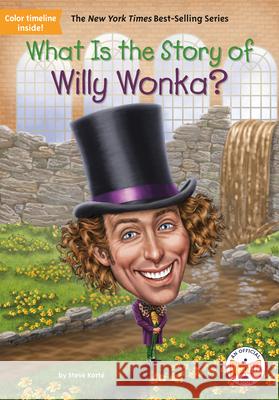What Is the Story of Willy Wonka? Steve Korte Who Hq                                   Jake Murray 9780593224205 Penguin Workshop - książka