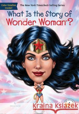 What Is the Story of Wonder Woman? Steven Korte Who Hq                                   Jake Murray 9781524788278 Penguin Workshop - książka