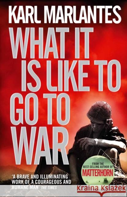 What It Is Like To Go To War Karl Marlantes 9780857893802 Atlantic Books - książka