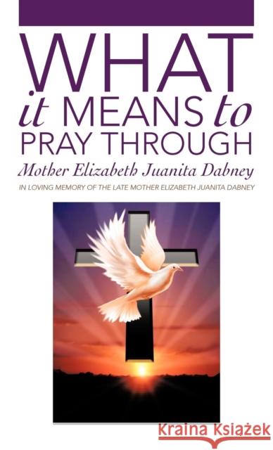 What It Means To Pray Through Mother Elizabeth Juanita Dabney 9781475922493 iUniverse.com - książka