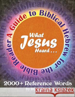 What Jesus Heard: A Guide to Biblical Hebrew for the Bible Reader Bc Crothers 9781500708504 Createspace - książka