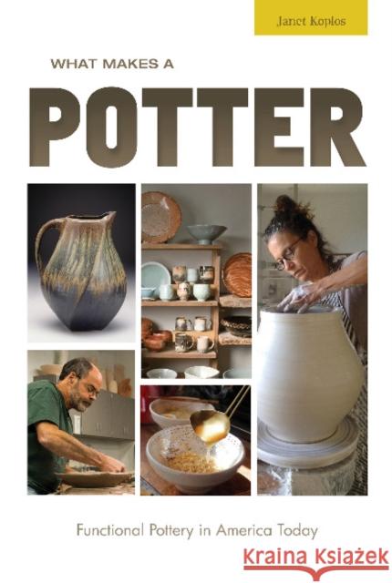 What Makes a Potter: Functional Pottery in America Today Janet Koplos 9780764358111 Schiffer Publishing - książka