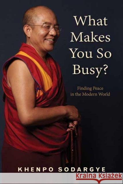 What Makes You So Busy? Sodargye Khenpo 9781614295846 Wisdom Publications,U.S. - książka