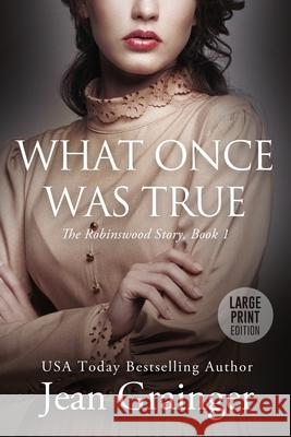 What Once Was True Jean Grainger 9781914958724 Gold Harp Media Ltd - książka