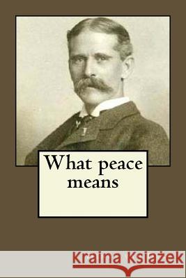 What peace means Gouveia, Andrea 9781545195321 Createspace Independent Publishing Platform - książka