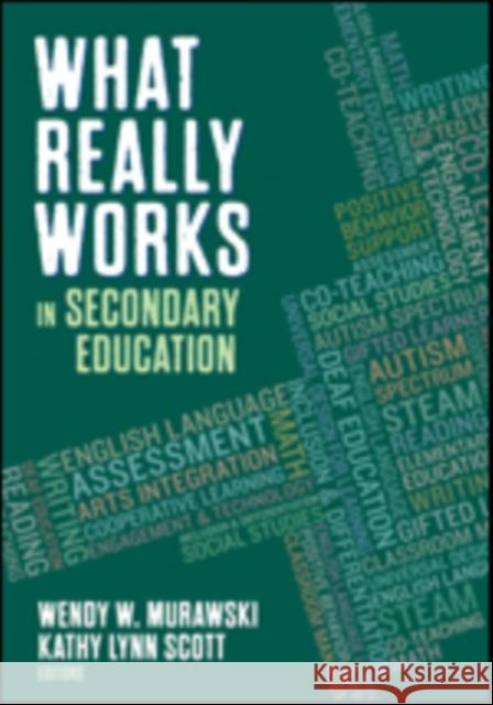 What Really Works in Secondary Education Wendy W. Murawski Kathy Lynn James 9781483386652 Corwin Publishers - książka