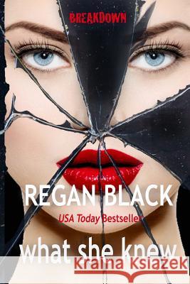 what she knew: Breakdown Regan Black 9781726804486 Independently Published - książka