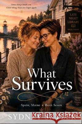 What Survives: A Spain, Maine Novel Skyler, Sydney 9798192903001 Independently Published - książka