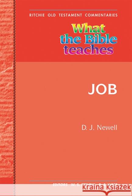 What the Bible Teaches -Job David Newell 9781912522255 John Ritchie Ltd - książka