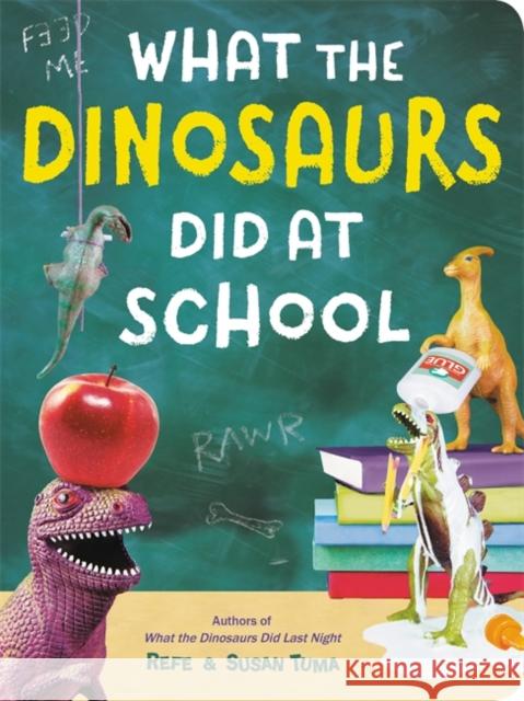 What the Dinosaurs Did at School Refe Tuma Susan Tuma 9780316539494 LB Kids - książka