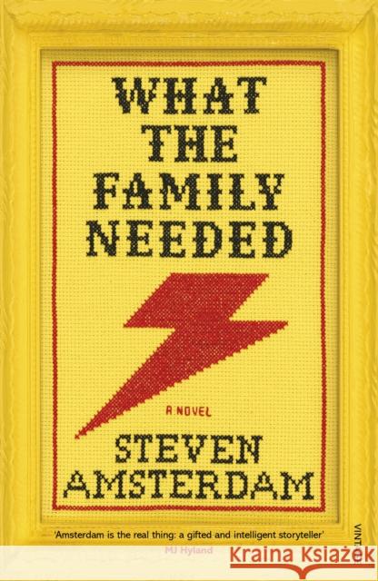 What the Family Needed Steven Amsterdam 9780099565932  - książka