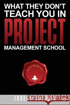 What They Don't Teach You in Project Management School Joseph Dolphin 9781946822123 Notion Press - książka