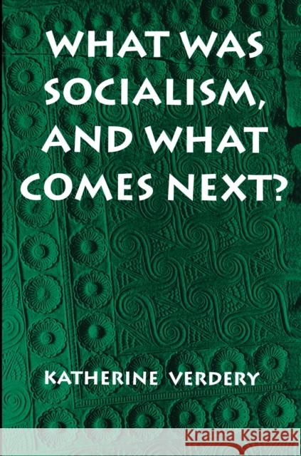 What Was Socialism, and What Comes Next? Katherine Verdery 9780691011325 Princeton University Press - książka