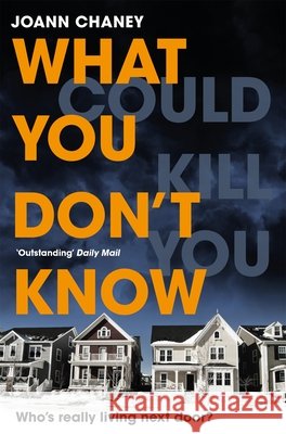 What You Don't Know JoAnn Chaney 9781509824304  - książka