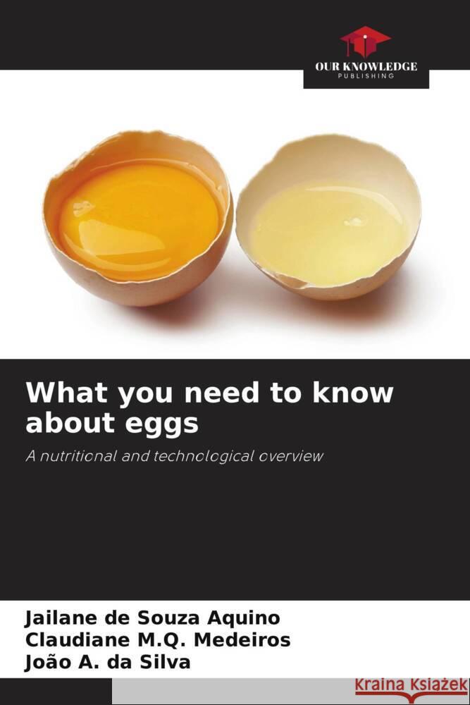 What you need to know about eggs de Souza Aquino, Jailane, M.Q. Medeiros, Claudiane, A. da Silva, João 9786208626419 Our Knowledge Publishing - książka