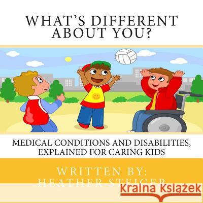 What's Different About You? Steiger, Heather 9781500701468 Createspace - książka