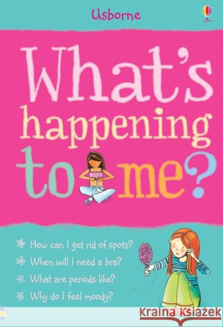 Whats Happening to Me?: Girls Edition Meredith Susan 9780746069950 Usborne Publishing Ltd - książka