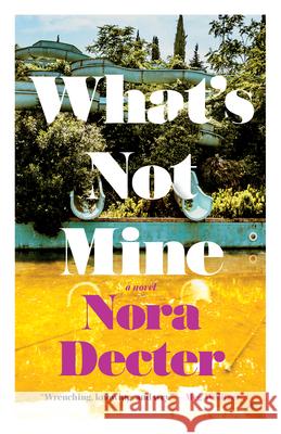 What's Not Mine: A Novel Nora Decter 9781770417649 ECW Press,Canada - książka