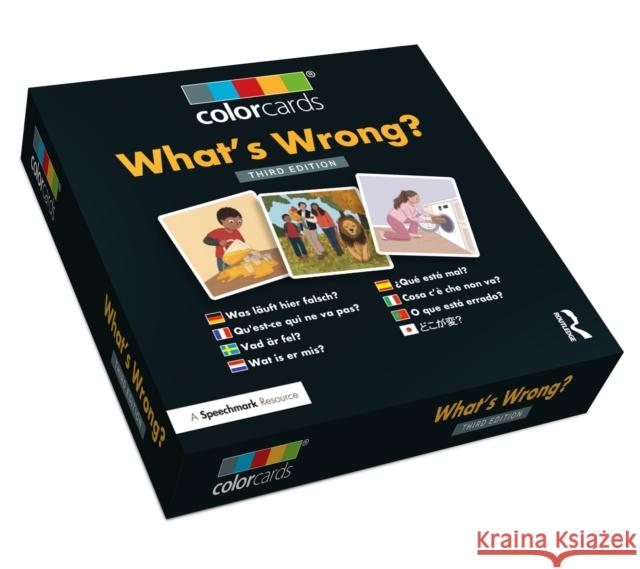 What's Wrong?: Colorcards Speechmark 9781032790343 Taylor & Francis Ltd - książka