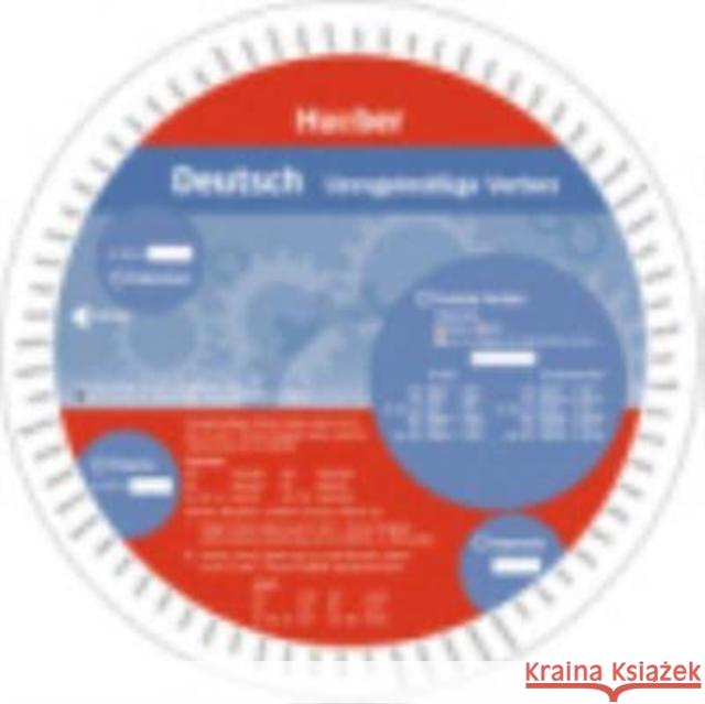 Wheel Deutsch - Unregelmäßige Verben : Niveau A1 bis A2   9783199195467  - książka