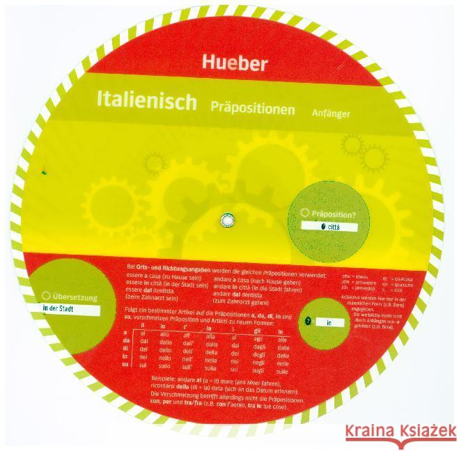 Wheel Italienisch - Präpositionen  9783193395467 Hueber - książka