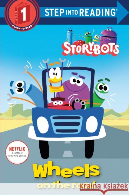 Wheels on the Road (Storybots) Scott Emmons Random House 9780593181591 Random House Books for Young Readers - książka