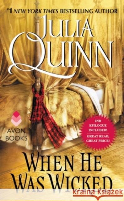 When He Was Wicked: Bridgerton Quinn, Julia 9780062353788 Avon Books - książka