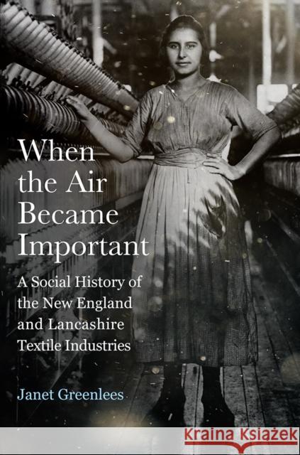 When the Air Became Important: A Social History of the New England and Lancashire Textile Industries Janet Greenlees 9780813587967 Rutgers University Press - książka