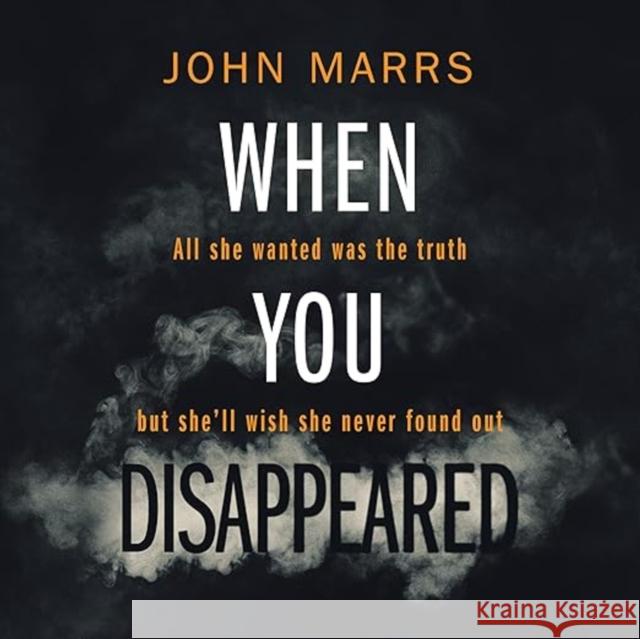 When You Disappeared John Marrs 9781611097511 Thomas & Mercer - książka