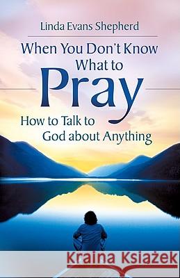 When You Don't Know What to Pray: How to Talk to God about Anything Linda Evans Shepherd 9780800733131 Fleming H. Revell Company - książka